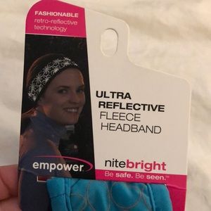 empower fitness Accessories - Reflective fleece workout headband empower fitness Accessories - Reflective fleece workout headband